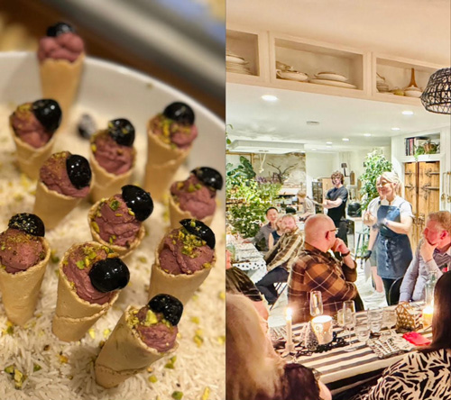 Festive supper club at Moregeous Mansions